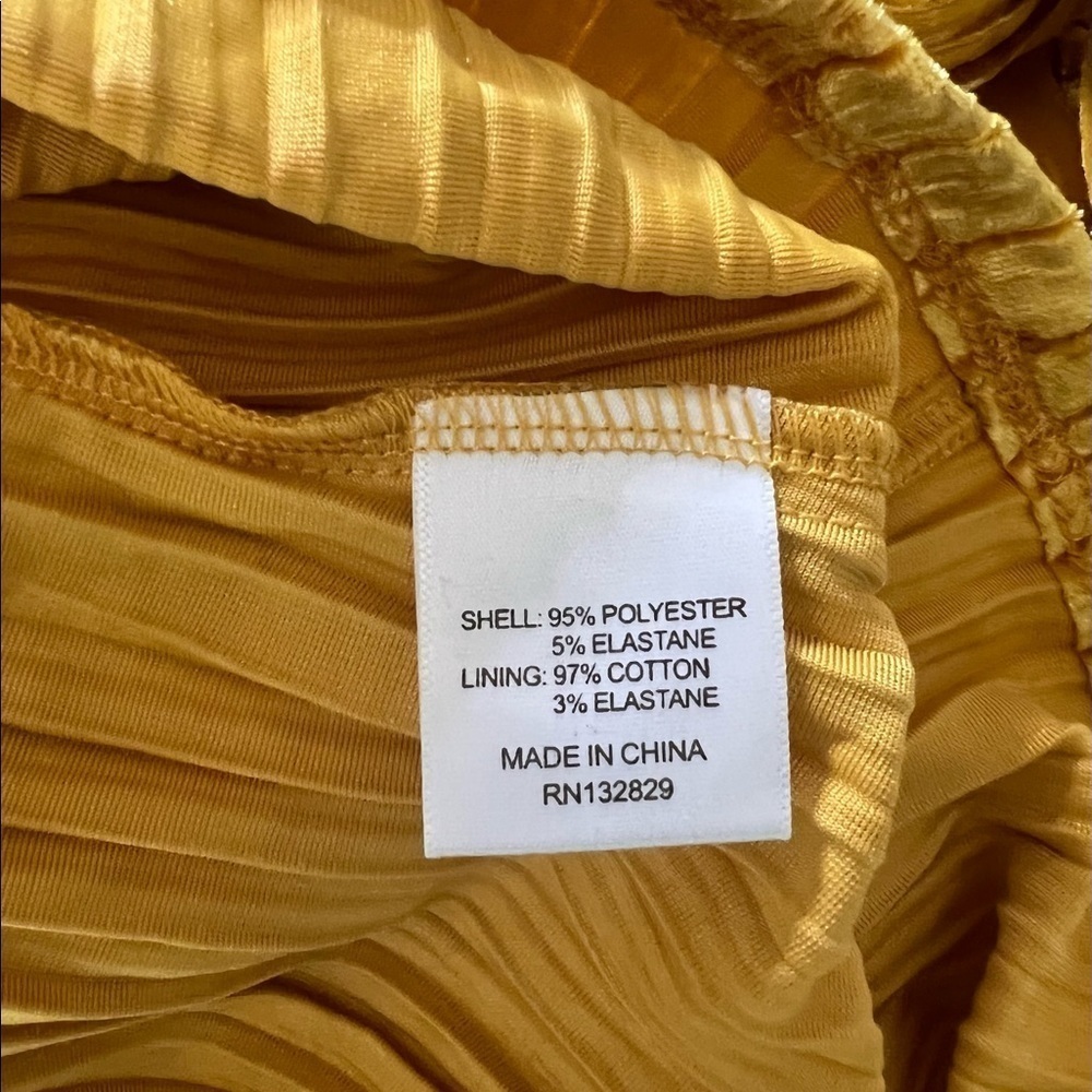 NBD Danica Mini Dress in Saffron Yellow - Picture 10 of 14